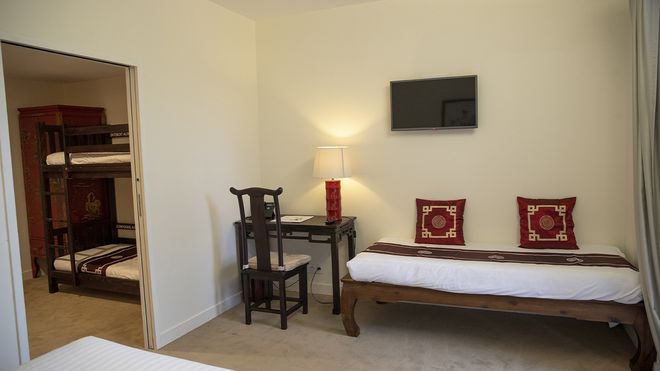 Les Pagodes de Beauval - chambre standard familiale - Les hôtels de Beauval