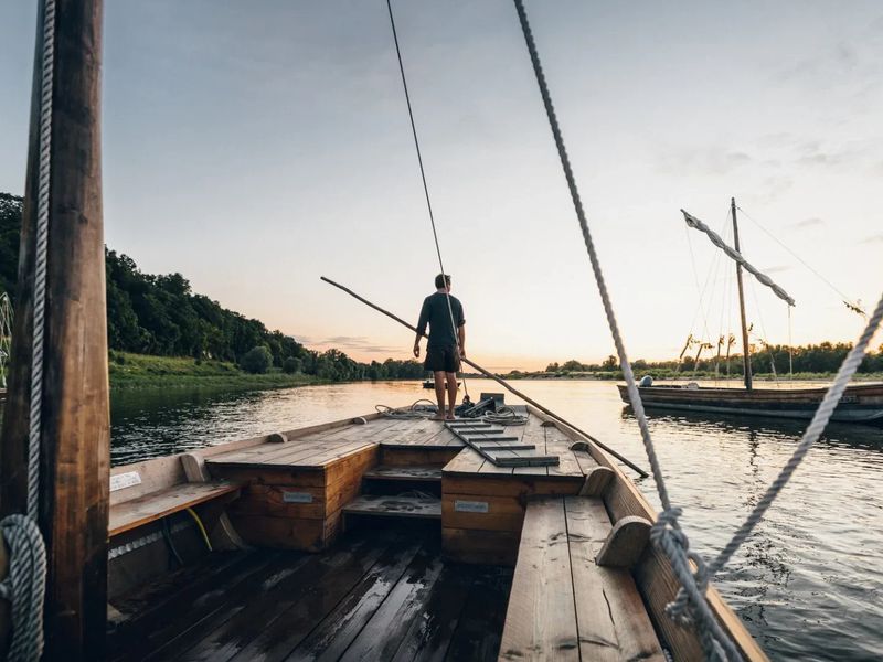 Balade en bateau traditionnel sur la Loire - Week-end en famille au ZooParc de Beauval